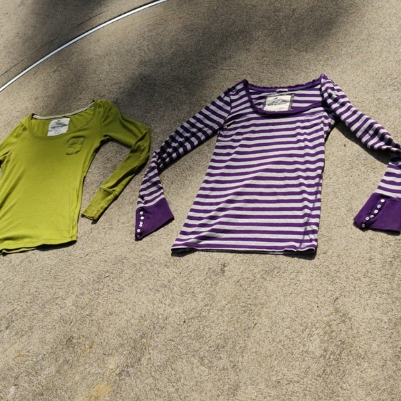 Y2k Classic Tops Stretch Basic Knit Tops Shirt Bundle Top Bundle - Picture 4 of 8